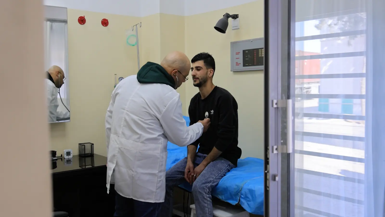 Employee medical examination room