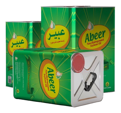 Abeer® Soybean Oil tin group