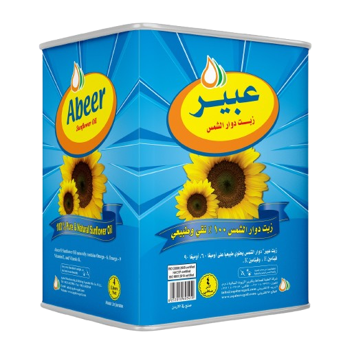 Abeer® Sunflower Oil 4 Liter tin